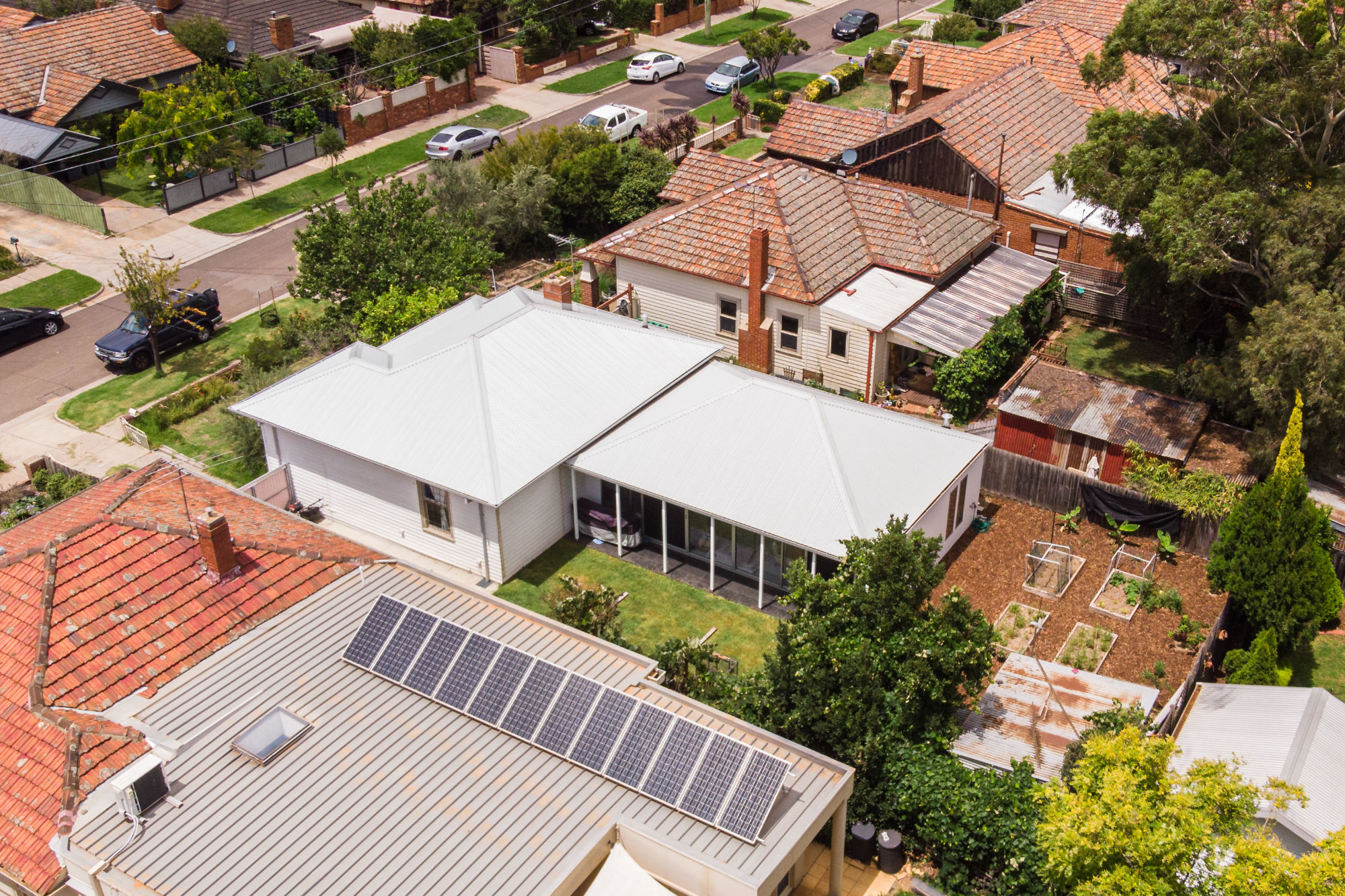 aerial view